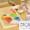Панель "Тактильные геометрические фигуры" - «globural.ru» - Калуга