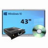 Интерактивная панель 43" (встроенный ПК, Win10) - «globural.ru» - Калуга