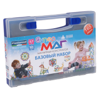 Магнитный конструктор Супермаг. Базовый набор 5-7 лет - «globural.ru» - Калуга