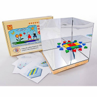 Игровой набор Фребеля "Мозаика геометрическая 3D" - «globural.ru» - Калуга