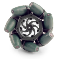 Технологичное колесо Mecanum 4" Mecanum Wheel 4" для конструктора VEX (4 штуки в упаковке) - «globural.ru» - Калуга