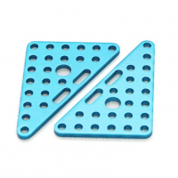 Треугольная пластина из анодированного алюминия Triangle Plate 6*8 (Pair) - «globural.ru» - Калуга