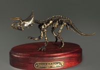 Модель скелета динозавра Triceratops - «globural.ru» - Калуга