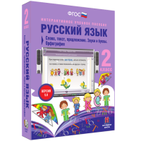 Русский язык 2 класс. Слово, текст, предложение. Звуки и буквы. Орфография - «globural.ru» - Калуга