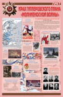 Плакат "Великая Отечественная война: Крах гитлеровского плана «молниеносной войны»" - «globural.ru» - Калуга