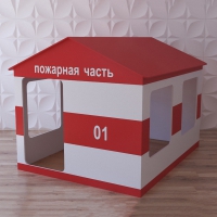 Детский игровой домик «Пожарная служба» - «globural.ru» - Калуга
