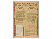 Стенд-уголок "Техника безопасности на уроках труда" - «globural.ru» - Калуга