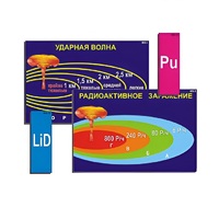 Модель-аппликация "Ядерное оружие" (ламинированная) - «globural.ru» - Калуга