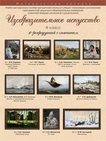 Набор репродукций "Изобразительное искусство" 4 класс (10 репродукций) - «globural.ru» - Калуга
