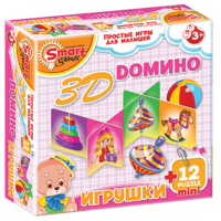 Комплект развивающих игр 3-5 лет. 3D домино (3-5 лет) - «globural.ru» - Калуга