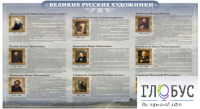 Стенд "Великие русские художники" - «globural.ru» - Калуга