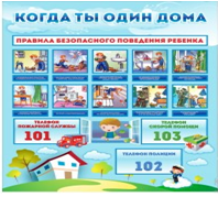 Стенд "Когда ты один дома" - «globural.ru» - Калуга