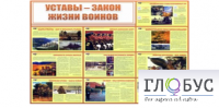 Стенд "Уставы закон жизни воинов" - «globural.ru» - Калуга