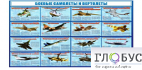 Стенд "Боевые самолеты и вертолеты" - «globural.ru» - Калуга