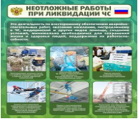 Стенд "Неотложные работы при ликвидации ЧС" - «globural.ru» - Калуга