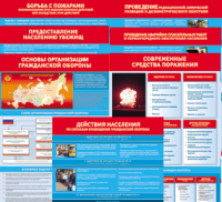 Комплект таблиц Основы гражданской обороны МЧС РФ (13 штук)	 - «globural.ru» - Калуга