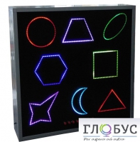 Интерактивная панель "Цветные фигуры-8" (вариант 3) - «globural.ru» - Калуга