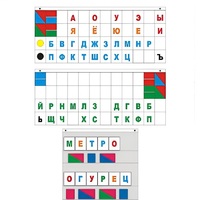 Демонстрационное пособие "Касса "Лента букв" - «globural.ru» - Калуга