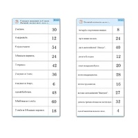 Комплект карточек (10) "Обучающий калейдоскоп. Умножение на 3, 4 и 6" - «globural.ru» - Калуга