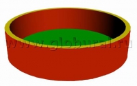 Сухой бассейн круглый - «globural.ru» - Калуга