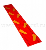Дорожка массажная со следами(в чехле из кожи) - «globural.ru» - Калуга