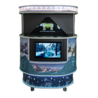 Голографическая 3D пирамида «PILLAR» - «globural.ru» - Калуга