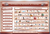 Трехсекционный базовый комплект "Травмы. Кровотечения. Ожоги" для учащихся общеобразовательных учреждений - «globural.ru» - Калуга