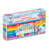 Развивающий тренажёр "Разноцветные окошки" 5-7 лет. Дополнительный набор карточек к базовому комплекту - «globural.ru» - Калуга