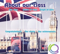 Стенд "About our class" - «globural.ru» - Калуга