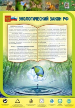 Стенд "Экологический закон РФ" - «globural.ru» - Калуга