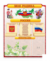 Стенд "Наша родина Россия" - «globural.ru» - Калуга