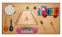 Тактильная панель с музыкальными инструментами (вариант 2) - «globural.ru» - Калуга