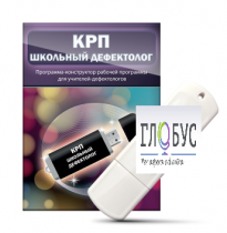 Конструктор рабочей программы "Школьный дефектолог" на USB-носителе - «globural.ru» - Калуга