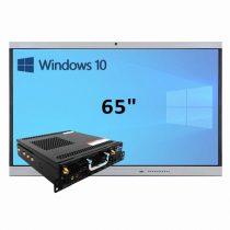 Интерактивная панель 65" (встроенный ПК Win10, Intel i5) - «globural.ru» - Калуга