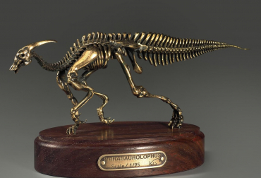 Модель скелета динозавра Parasaurolophus  - «globural.ru» - Калуга
