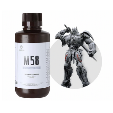 Фотополимерная смола Resione M58 Tough ABS прочная цвет серый - «globural.ru» - Калуга