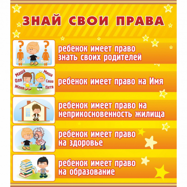 Стенд "Знай свои права" - «globural.ru» - Калуга