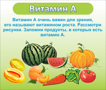 Стенд "Витамин А" - «globural.ru» - Калуга