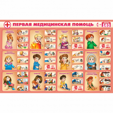 Стенд "Первая помощь" - «globural.ru» - Калуга