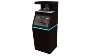 Голографическая 3D пирамида с сенсорным монитором "Классик" - «globural.ru» - Калуга